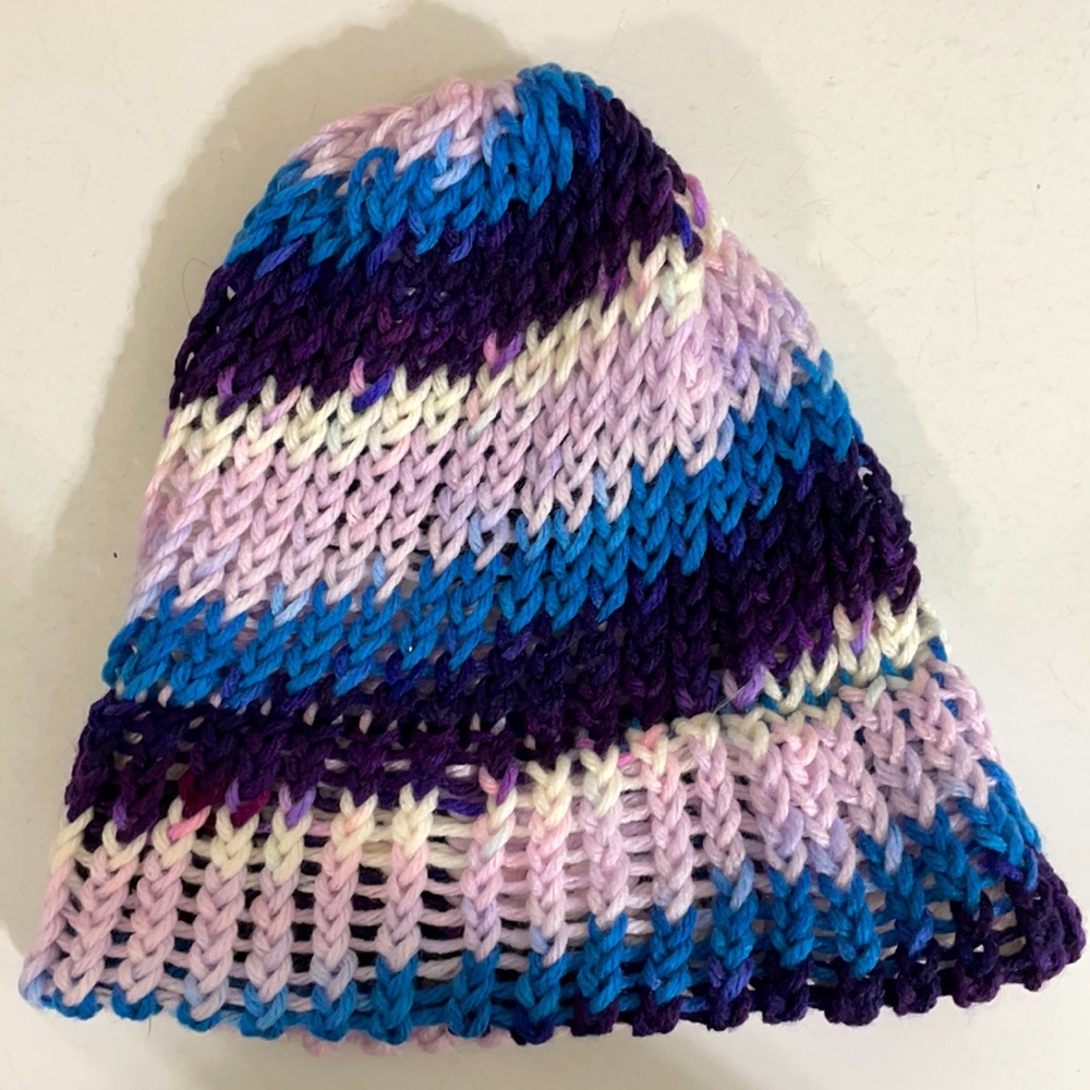Handmade multicolor Beanie Hat!